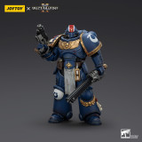 JOYTOY Warhammer 40k Collectors Edition Space Marine 2 Ultramarines  Lieutenant Titus, Sergeant Gadriel and Brother Chairon
