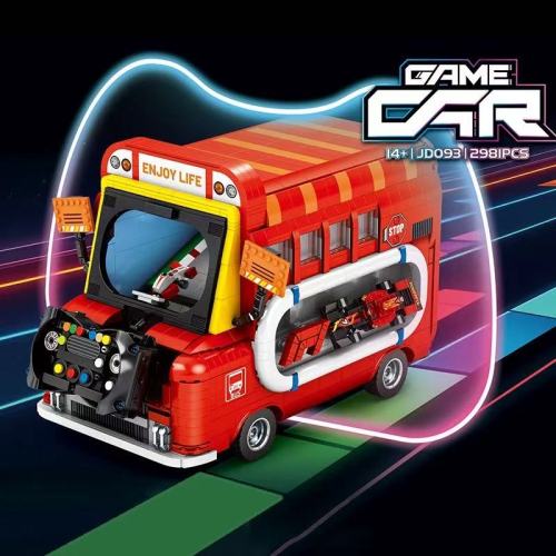 Small Angle JD093 Electric Retro Game Car