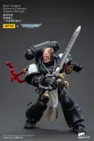 JOYTOY JT6557 Warhammer 40k 1: 18 Black Templars Emperor's Champion Bayard's Revenge