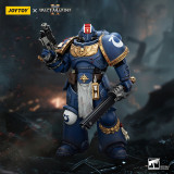 JOYTOY Warhammer 40k Collectors Edition Space Marine 2 Ultramarines  Lieutenant Titus, Sergeant Gadriel and Brother Chairon