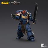 JOYTOY Warhammer 40k Collectors Edition Space Marine 2 Ultramarines  Lieutenant Titus, Sergeant Gadriel and Brother Chairon