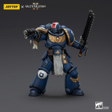 JOYTOY Warhammer 40k Collectors Edition Space Marine 2 Ultramarines  Lieutenant Titus, Sergeant Gadriel and Brother Chairon
