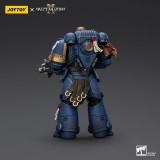 JOYTOY Warhammer 40k Collectors Edition Space Marine 2 Ultramarines  Lieutenant Titus, Sergeant Gadriel and Brother Chairon