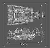 Mould King 17049S PR766 Bulldozer