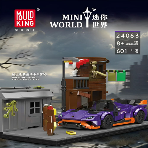Mould King 24063 Huracan STO of Wasteland Street