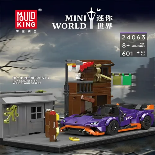 Mould King 24063 Huracan STO of Wasteland Street