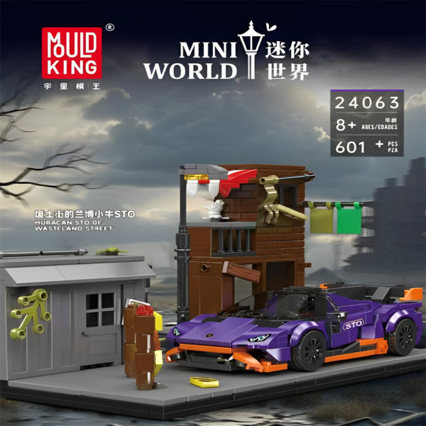 Mould King 24063 Huracan STO of Wasteland Street