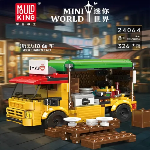 Mould King 24064 Mobile Ramen Cart
