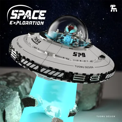 TUOMU T3012 Space Explanation：Space UFO Spacecraft