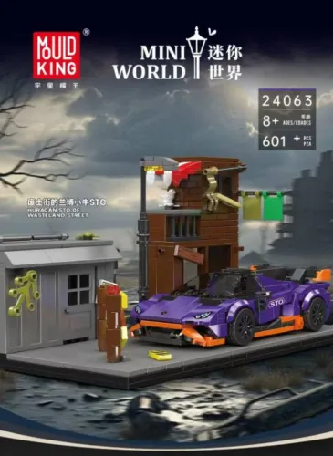 Mould King 24063 Huracan STO of Wasteland Street