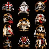 CTC 901-921 Shoulder Armor for Black Templars