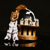 CTC 901-921 Shoulder Armor for Black Templars