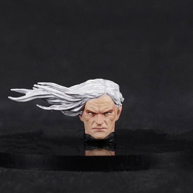 CTC 484 Head Sculpture for Blood Angels Commander Dante