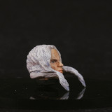 CTC 480 Head Sculpture for Blood Angels Commander Dante