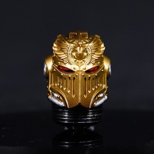 CTC 412 Helmet for Imperial Fists Rogal Dorn Primarch of the Vllth Legion