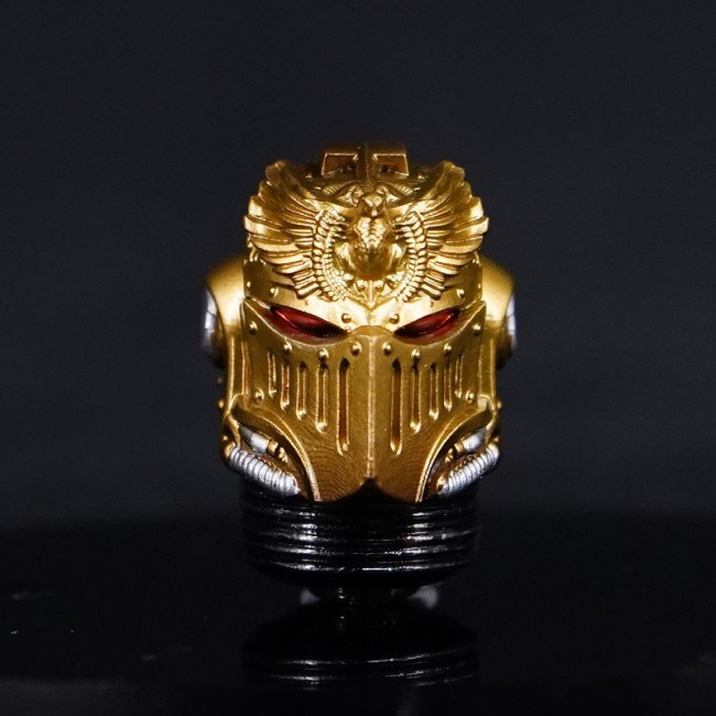 CTC 412 Helmet for Imperial Fists Rogal Dorn Primarch of the Vllth Legion