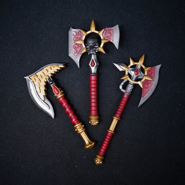 CTC 549-551 Blood Angels Poleaxe