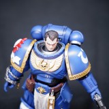 CTC 4126 Head Sculpture for Ultramarines Lieutenant Titus
