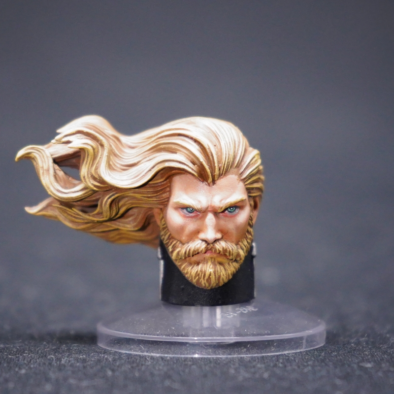 WAT 4125 Head Sculpture for Dark Angels Primarch Lion El'Jonson
