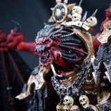 CTC 4129 Head Sculpture for World Eaters Angron Daemon Primarch of Khorne