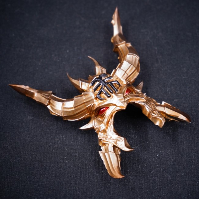 CTC 4128 Golden Mask for World Eaters Angron Daemon Primarch of Khorne Defense +2