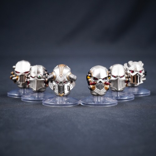 CTC Helmet for Iron Warriors Perturabo Primarch of the lVth Legion defense + 1