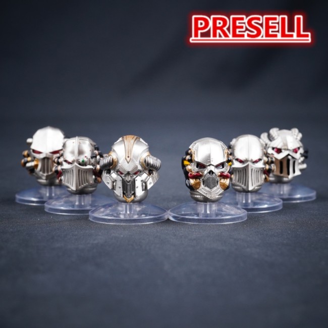 CTC Helmet for Iron Warriors Perturabo Primarch of the lVth Legion defense + 1