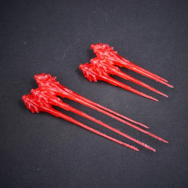 CTC 645 & 646 Shooting effect parts for Iron Warriors Perturabo Primarch of the lVth Legion