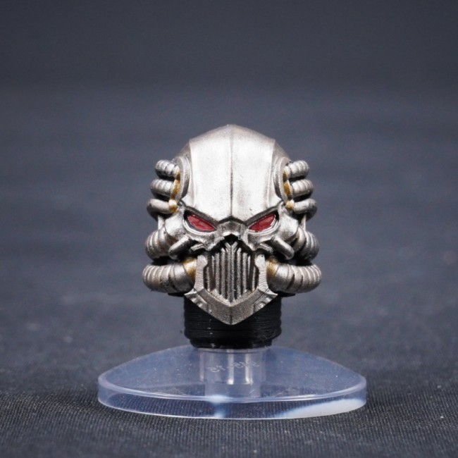 CTC 4189 Helmet for Iron Warriors Perturabo Primarch of the lVth Legion defense + 1