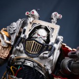 CTC 4189 Helmet for Iron Warriors Perturabo Primarch of the lVth Legion defense + 1