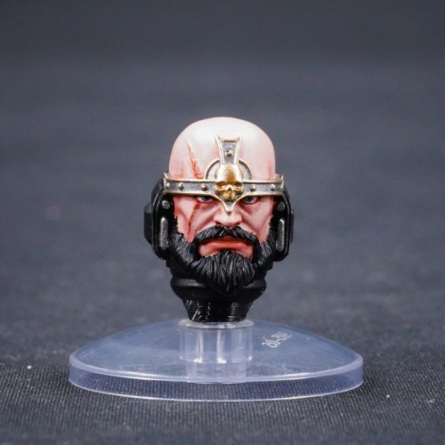 CTC 4173 Head Sculpture for Black Templars Figures