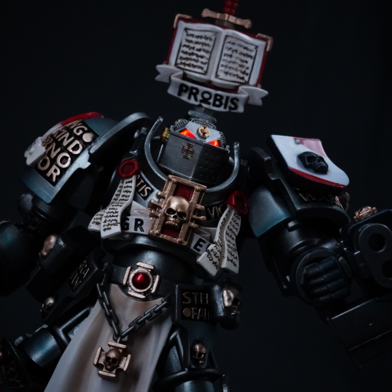 CTC V2.0 4177 Helmet with Magnetic LED Light for Grey Knights Figures