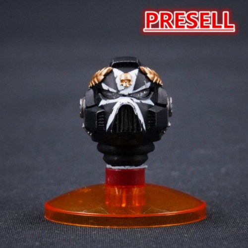 CTC V2.0 4176 Helmet with Magnetic LED Light for Black Templars Figures