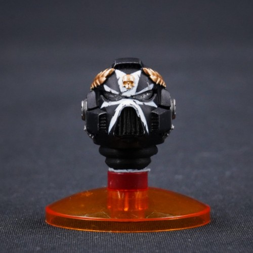 CTC V2.0 4176 Helmet with Magnetic LED Light for Black Templars Figures