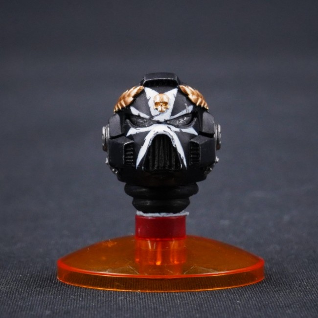 CTC V2.0 4176 Helmet with Magnetic LED Light for Black Templars Figures