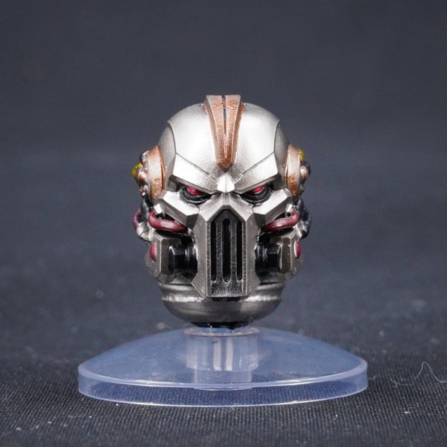 CTC 4199 Helmet for Iron Warriors Perturabo Primarch of the lVth Legion