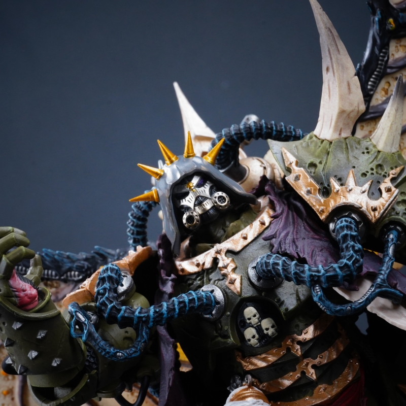 WAT 4211 Helmet for Mortarion Daemon Primarch of Nurgle
