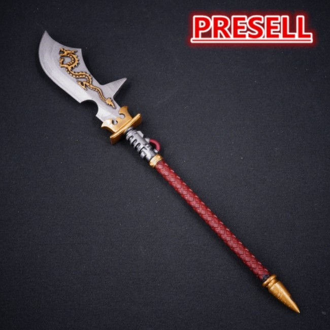 CTC 582 Green Dragon Crescent Blade for white scars