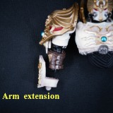 CTC 666 Thigh and arm extensions for Adeptus Custodes Solar Watch
