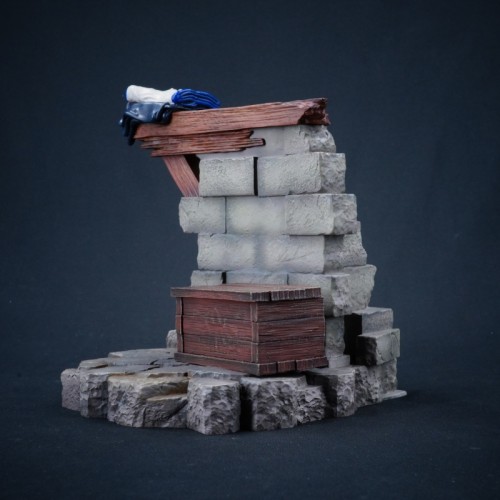 WAT 2001 Broken Wall Diorama