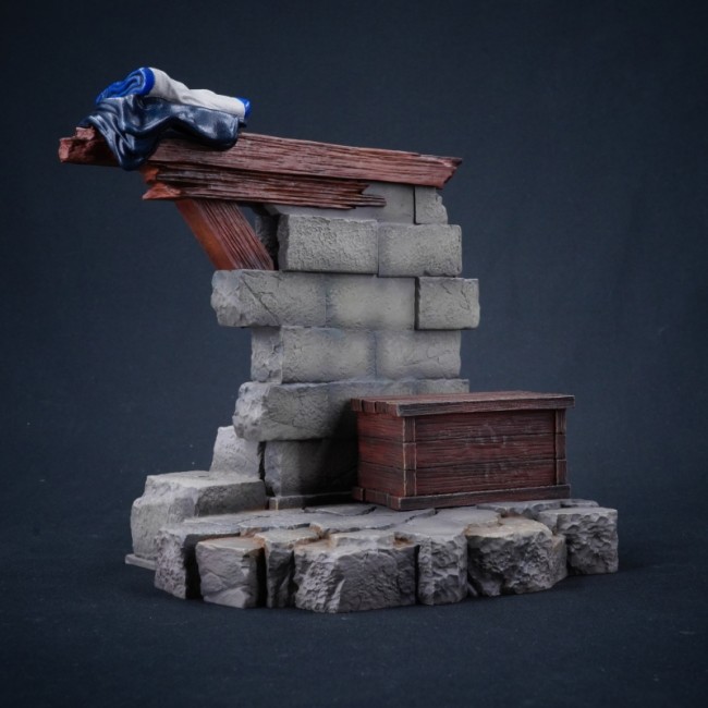 WAT 2001 Broken Wall Diorama